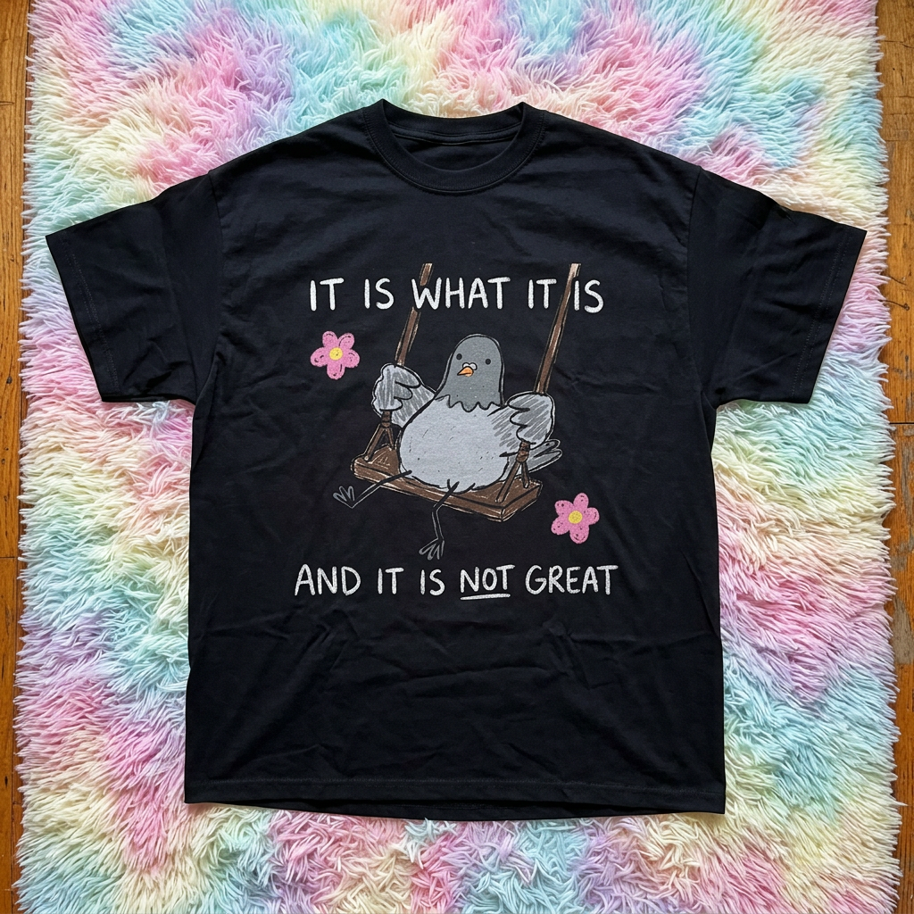 IT IS WHAT IT IS AND IT IS NOT GREAT