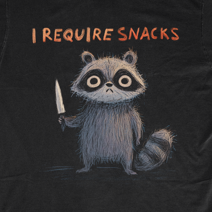 I REQUIRE SNACKS