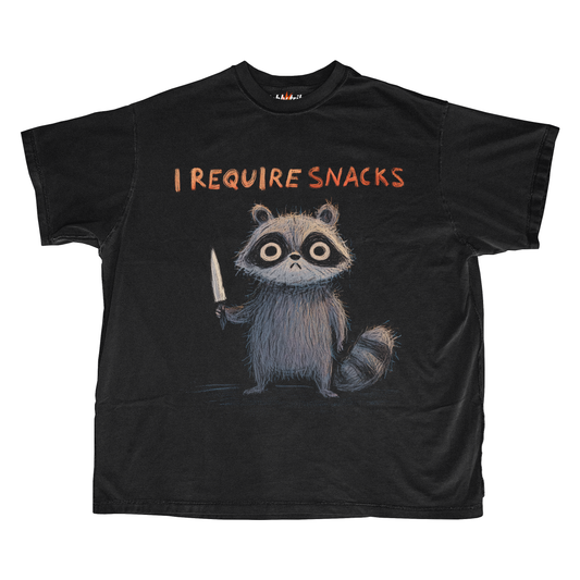 I REQUIRE SNACKS
