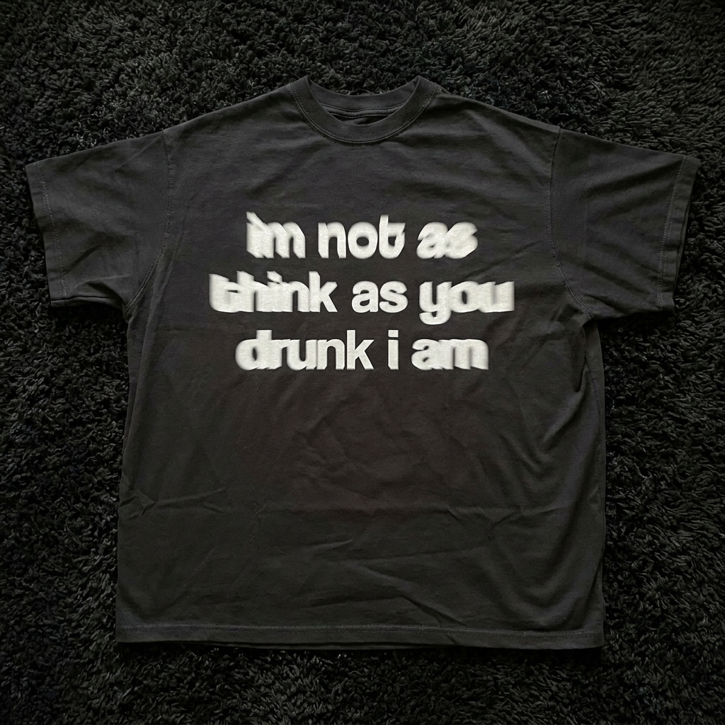 I´M NOT AS THINK AS YOUR DRUNK I AM