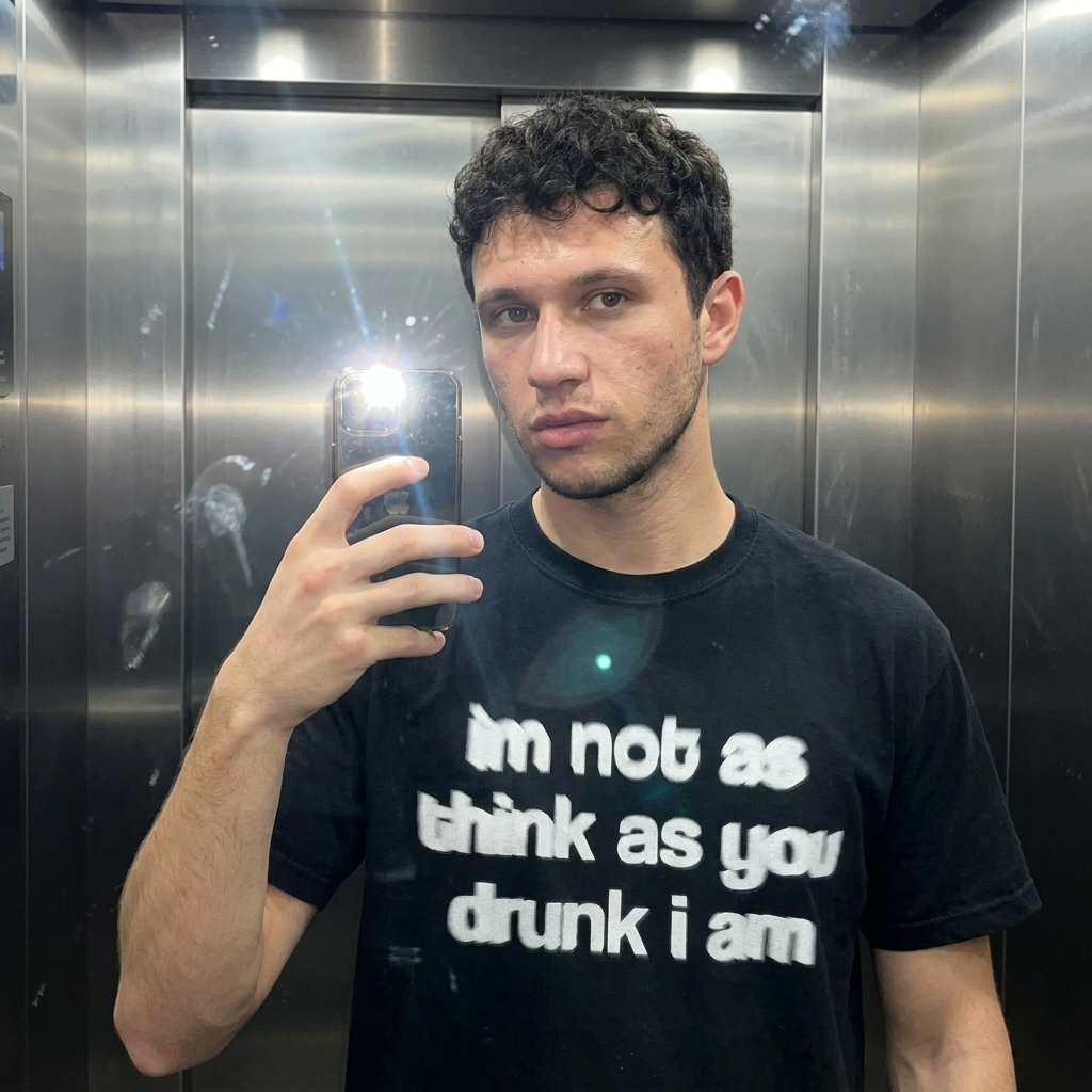 I´M NOT AS THINK AS YOUR DRUNK I AM